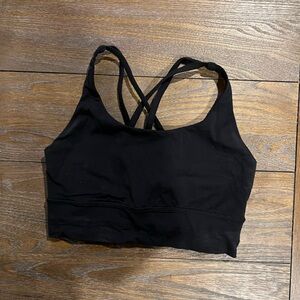 lululemon Black Sports Bra
